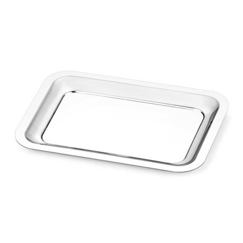 Altınbaşak Paslanmaz Mini Dikdörtgen Tepsi, 23.5x16.5x1.5 cm — Altınbaşak