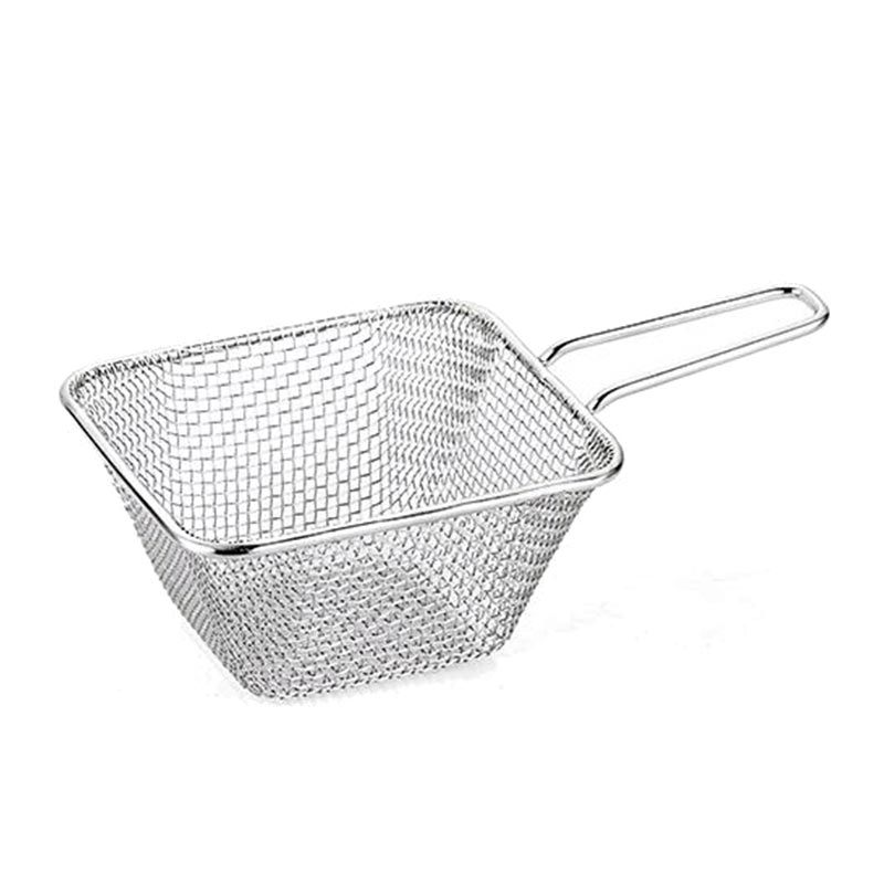 Altınbaşak Paslanmaz Mini Kare Fritöz Sepeti, 10x8x7 cm — Altınbaşak — Görsel 1