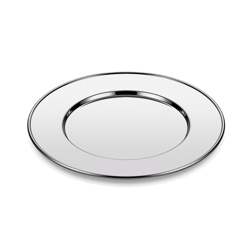 Altınbaşak Supla Çelik Servis Tabağı, 32 cm — Altınbaşak