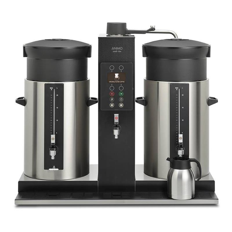 Animo ComBi-Line CB 2x20 W Silindirik Filtre Kahve Makinesi, 40 L — Animo