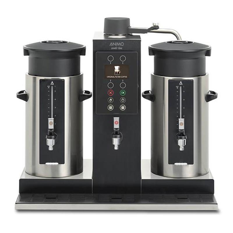 Animo ComBi-Line CB 2x5 W Silindirik Filtre Kahve Makinesi, 10 L — Animo