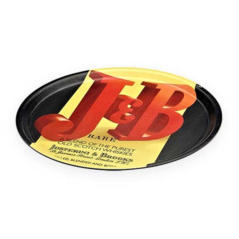 Arcoform Servis Tepsisi, Kaymaz, 33 cm, Siyah — Arcoform