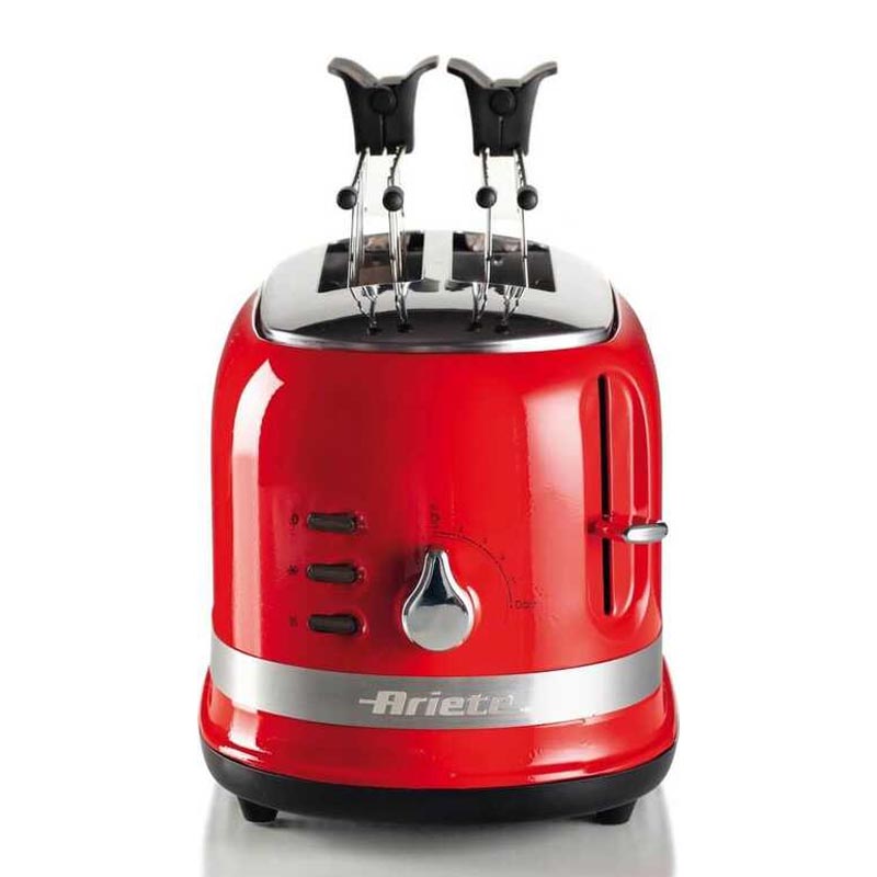 Ariete 0149/00 Moderna Ekmek Kızartma Makinesi, Kırmızı — Ariete — Görsel 2