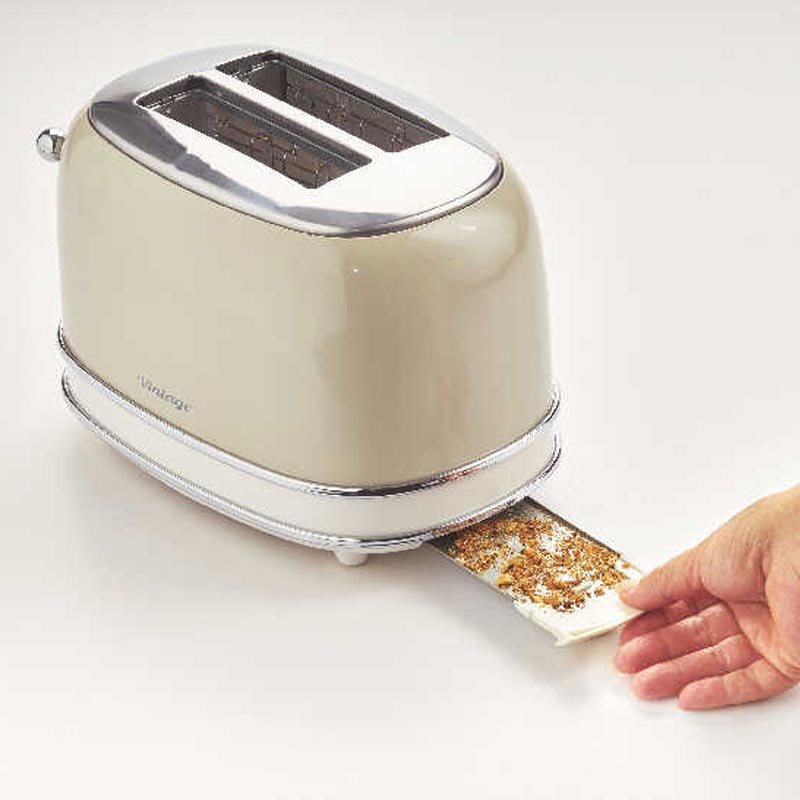 Ariete 0155/13 Vintage Ekmek Kızartma Makinesi, Bej — Ariete — Görsel 3