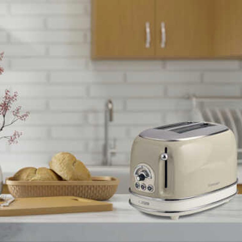 Ariete 0155/13 Vintage Ekmek Kızartma Makinesi, Bej — Ariete — Görsel 4