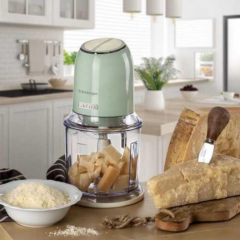 Ariete 0438/04 Vintage Sebze Doğrayıcı, 600 ml, Yeşil — Ariete — Görsel 2