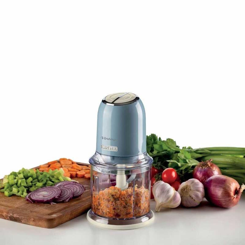 Ariete 0438/05 Vintage Sebze Doğrayıcı, 600 ml, Mavi — Ariete — Görsel 4