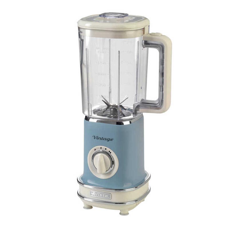 Ariete 0568/15 Vintage Bar Blender, 1.5 L, 1000 W, Mavi — Ariete