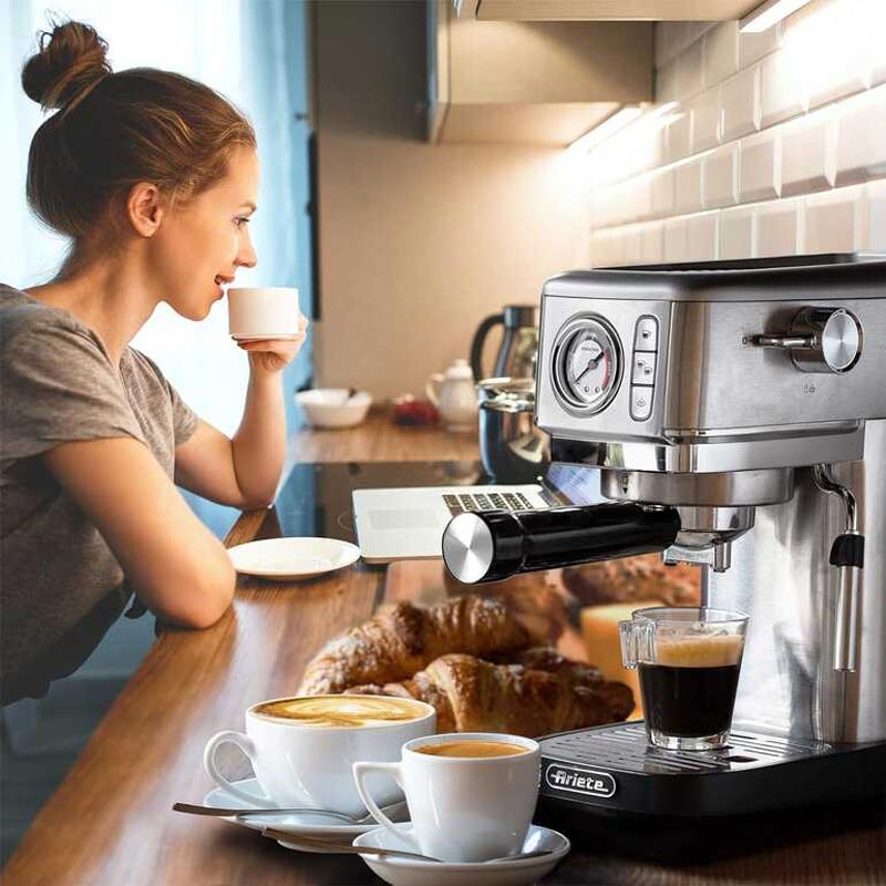 Ariete 1381/10 Moderna Slim Espresso Kahve Makinesi, Krom — Ariete — Görsel 6