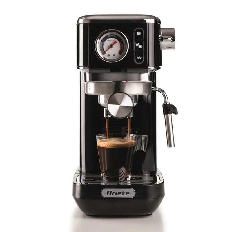 Ariete 1381/12 Moderna Slim Espresso Kahve Makinesi, Siyah — Ariete