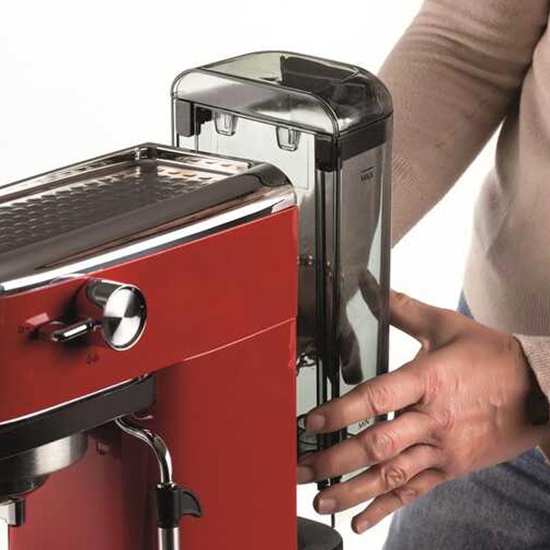 Ariete 1381/13 Moderna Slim Espresso Kahve Makinesi, Kırmızı — Ariete — Görsel 4