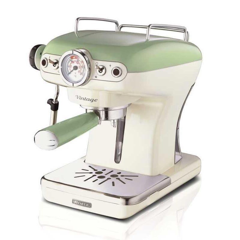 Ariete 1389/14 Vintage Espresso Kahve Makinesi, Yeşil — Ariete