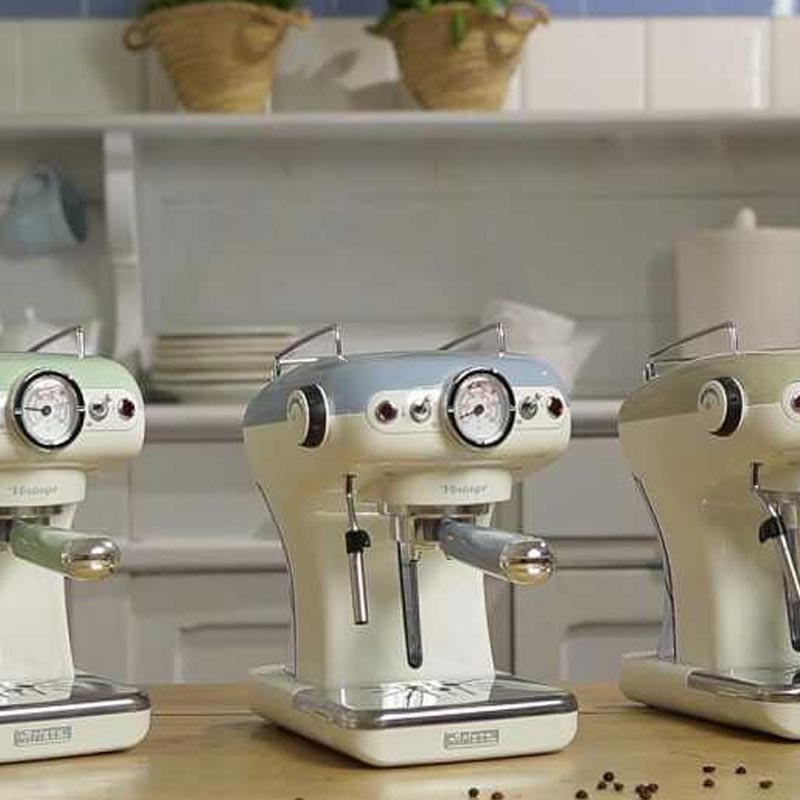 Ariete 1389/15 Vintage Espresso Kahve Makinesi, Mavi — Ariete — Görsel 4