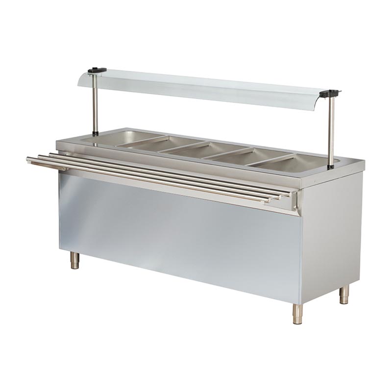 Arisco Açık Dolaplı Bain Marie, 5/1 GN Kapasiteli — Arisco — Görsel 2