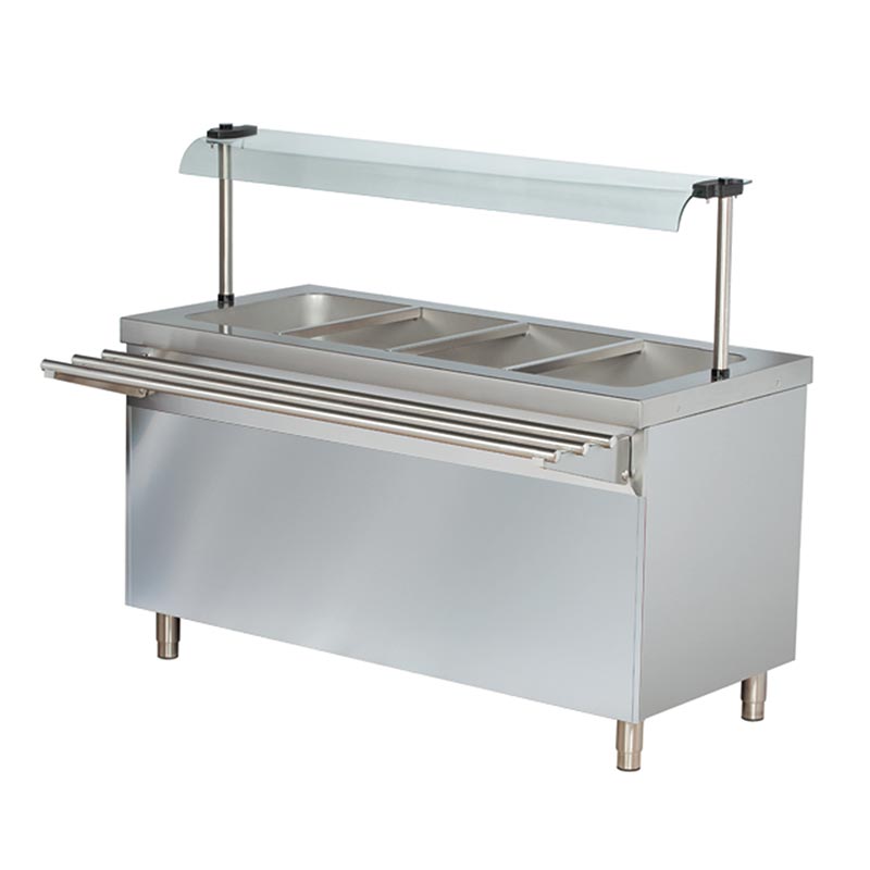 Arisco Açık Dolaplı Bain Marie, 4/1 GN Kapasiteli — Arisco — Görsel 2