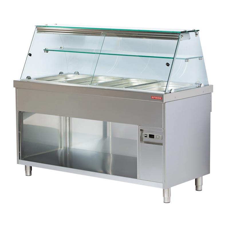 Arisco Açık Dolaplı Camekanlı Bain Marie, 4/1 GN Kapasiteli — Arisco — Görsel 2