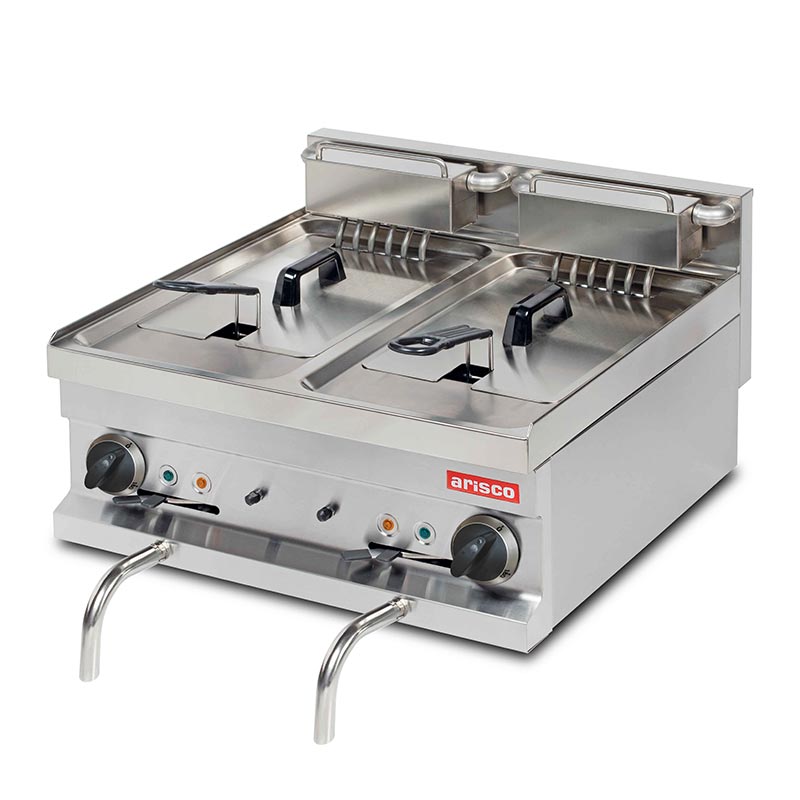 Arisco Hotmax 600 Fritöz, 8+8 L, Elektrikli — Arisco