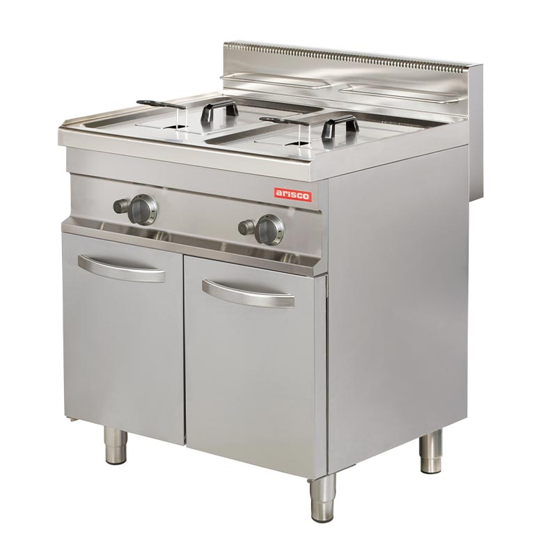 Arisco Hotmax 700 Fritöz, 8+8 L, Gazlı — Arisco