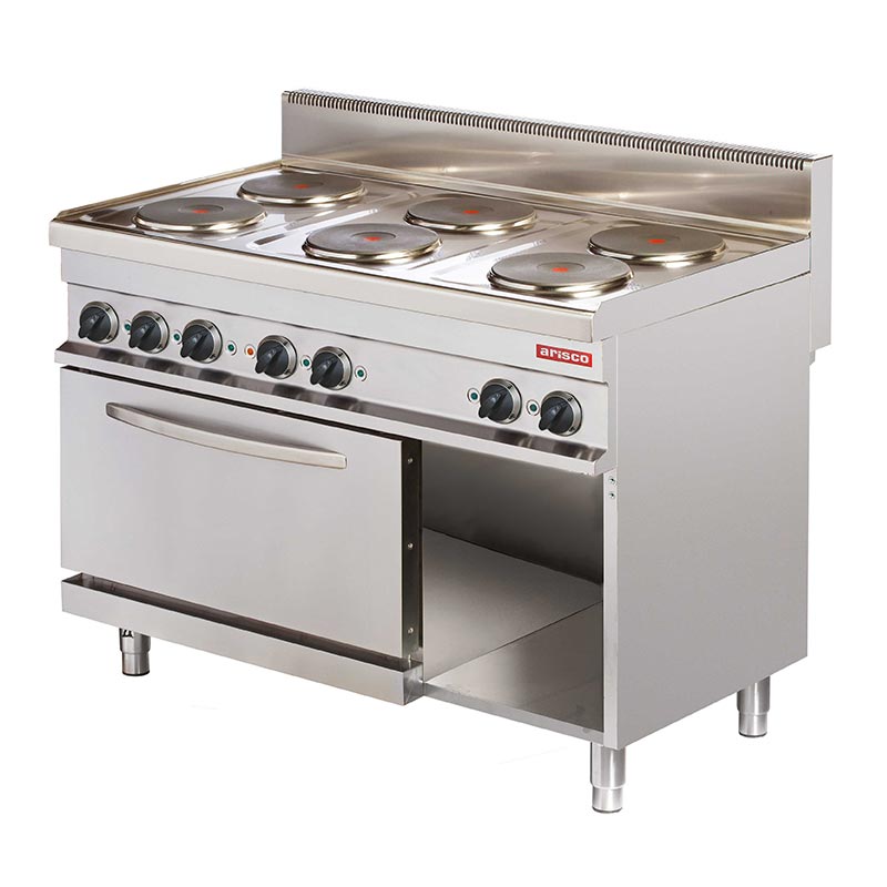 Arisco Hotmax 700 Kuzine, 6 Gözlü 120x70x90 cm, Elektrikli — Arisco