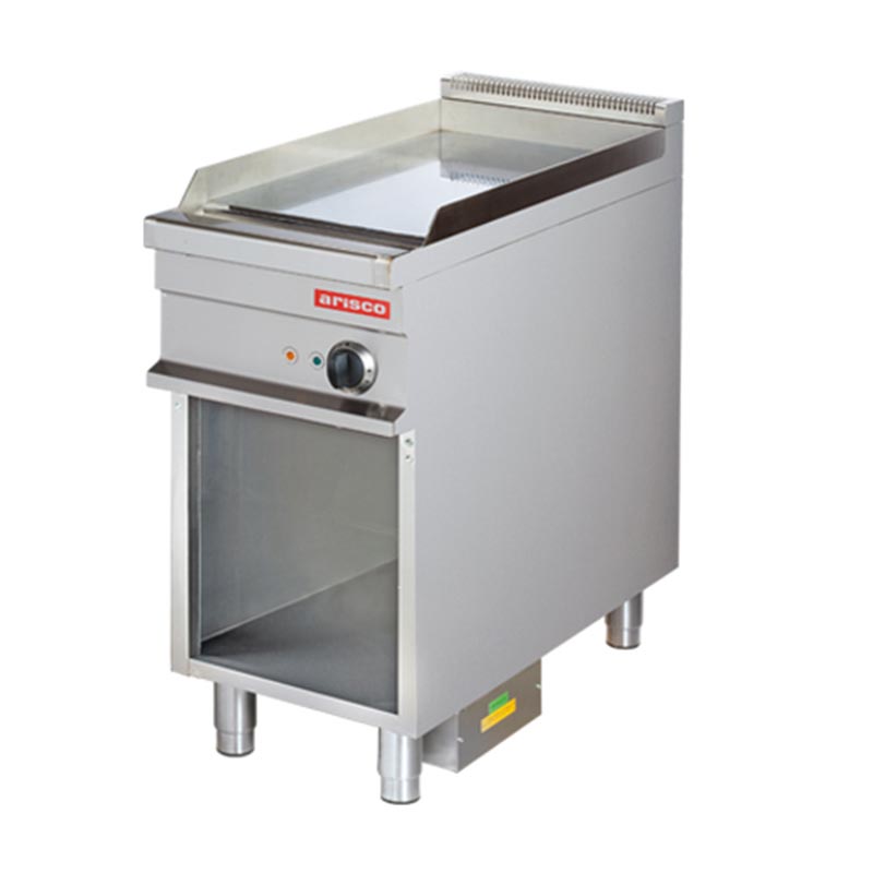 Arisco Hotmax 900 Düz Pleyt Izgara, Krom Kaplama, 42.5x90x90 cm, Elektrikli — Arisco