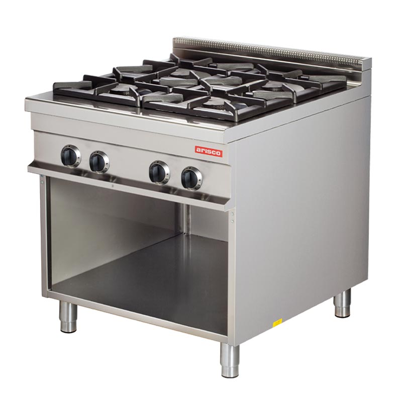 Arisco Hotmax 900 Kuzine, 4'lü, 85x90x90 cm, Gazlı — Arisco