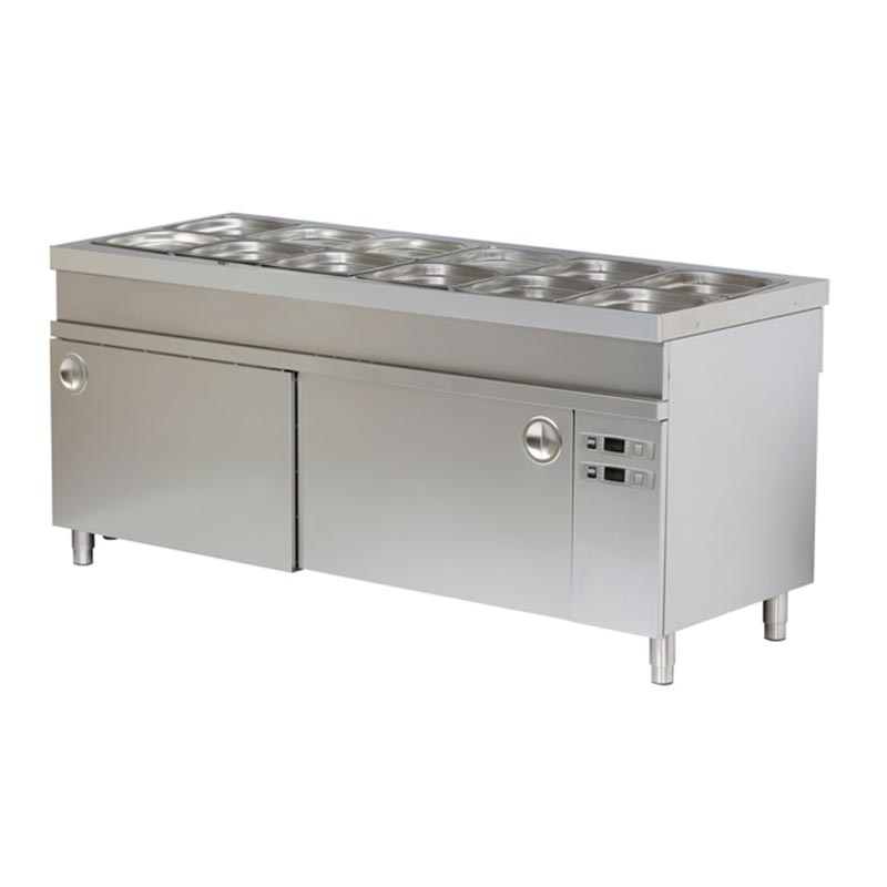 Arisco Sıcak Dolaplı Bain Marie, 6/1 GN Kapasiteli — Arisco