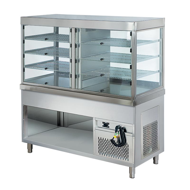 Arisco Soğuk Servis Kabini, 140x70100 cm, Açık Dolaplı — Arisco