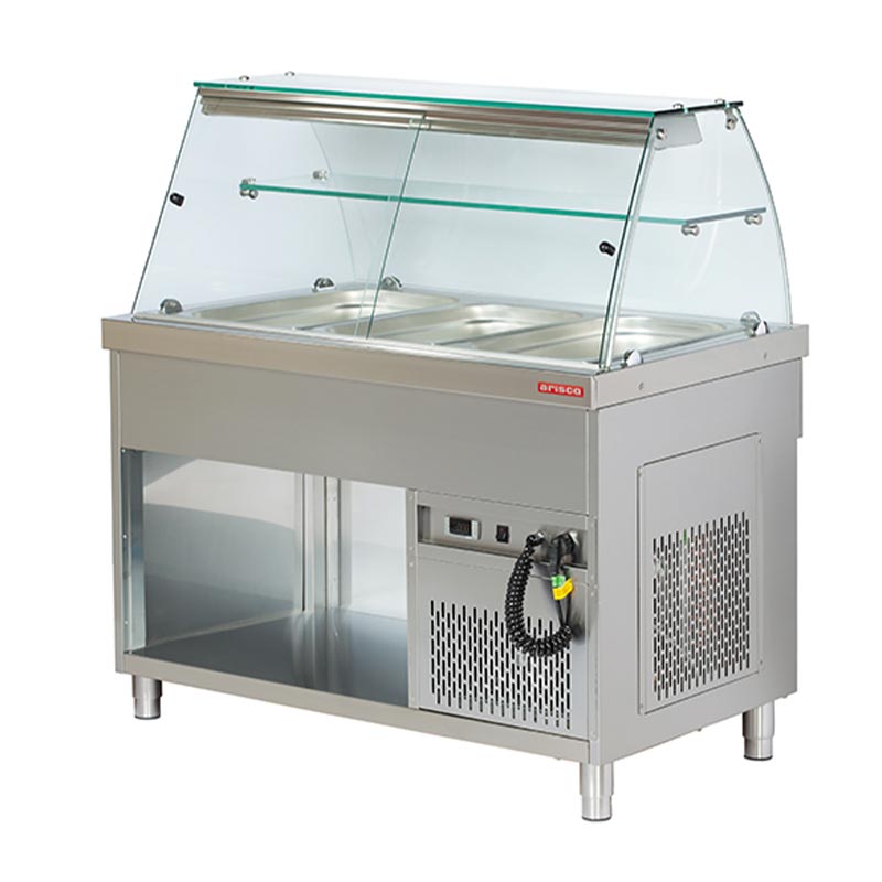 Arisco Soğutmalı Saladbar, 3/1 GN Kapasiteli, Açık Dolaplı — Arisco — Görsel 2