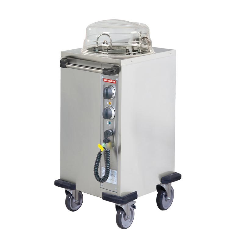 Arisco Tabak Otomat Arabası, Isıtmalı, 50 Tabak Kapasiteli, Elektrikli — Arisco