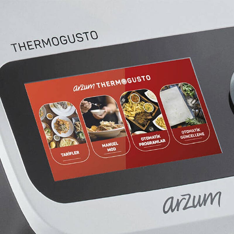 Arzum AR1181 Thermogusto Çok Fonksiyonlu Akıllı Mutfak Robotu, Beyaz — Arzum — Görsel 15
