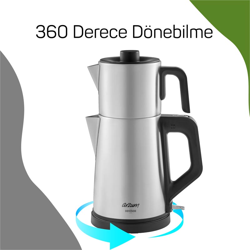 Arzum AR3129 Deminde Inox Çay Demleme Makinesi — Arzum — Görsel 6