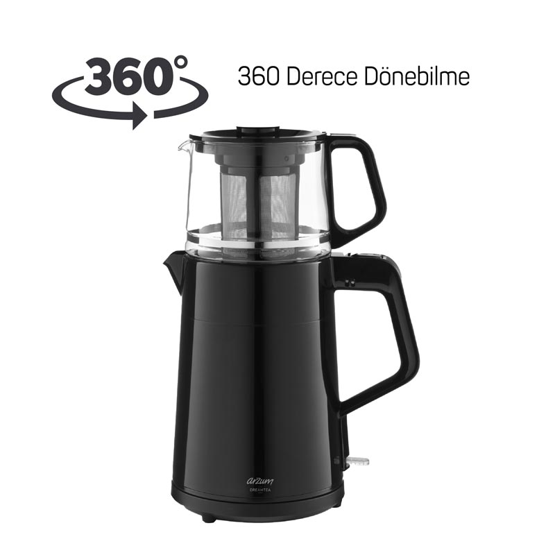 Arzum AR3134 Dreamtea Çay Makinesi, Siyah — Arzum — Görsel 5