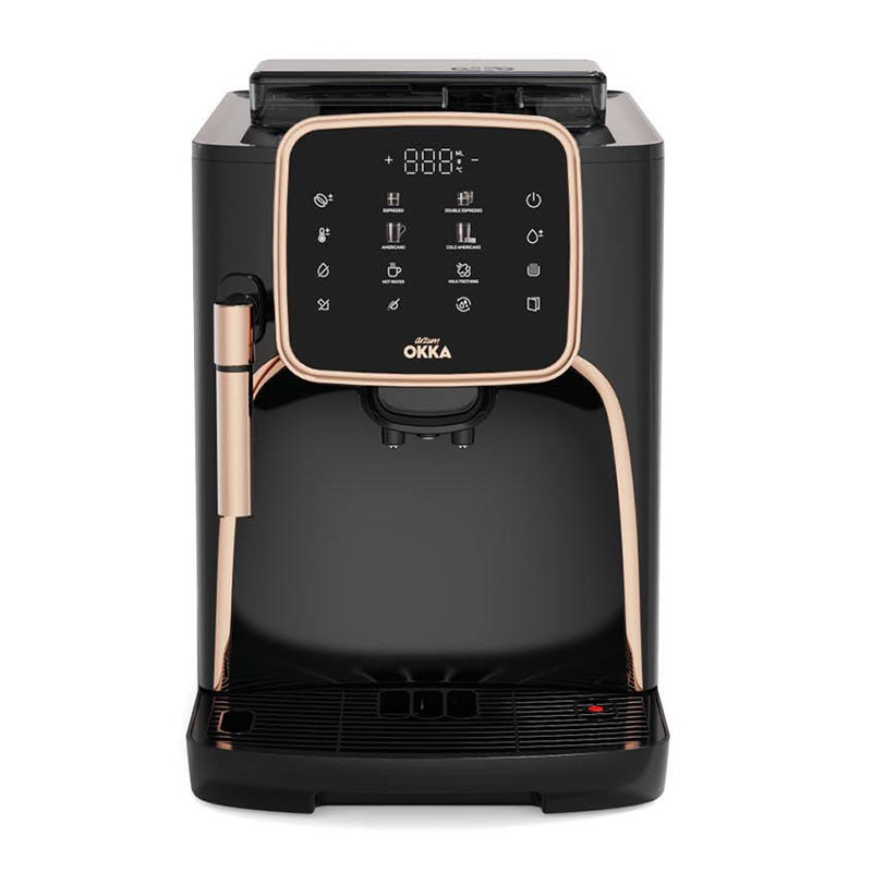 Arzum Okka Espresso Pro Tam Otomatik Espresso Kahve Makinesi, Siyah Bakır — Arzum — Görsel 2