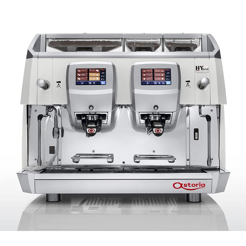 Astoria HYbrid Tam Otomatik Espresso Kahve Makinesi, 2 Gruplu, Beyaz — Astoria — Görsel 2
