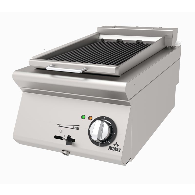 Atalay AAIE-473 730 Seri Set Üstü Amerikan Izgara, 40x73 cm, Elektrikli — Atalay