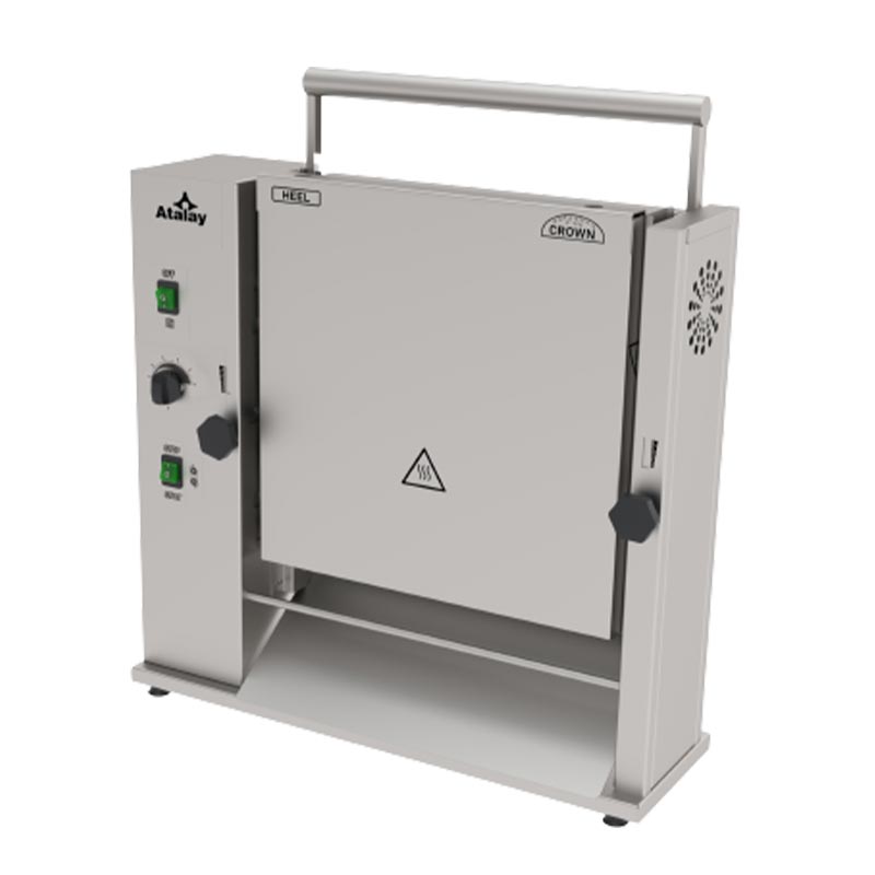 Atalay ADEK-01M Dikey Sabit Hızlı Hamburger Ekmeği Kızartma Makinesi, 650x235x730 mm, Elektrikli — Atalay