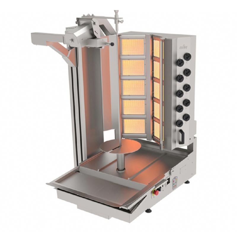 Atalay ADR-10GDöner Robotu, 5+2 Radyanlı, LPG'li — Atalay