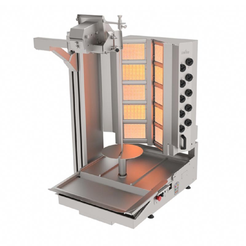 Atalay ADR-10GGK Geniş Kesim Döner Robotu, 5+2 Radyanlı, Doğalgazlı — Atalay