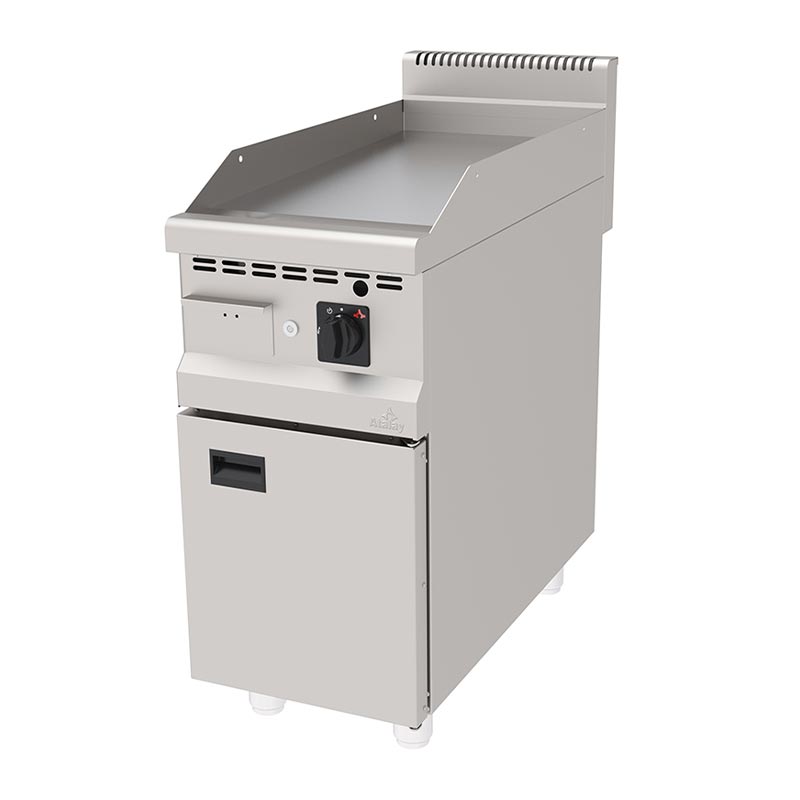 Atalay AGI-490CR 900 Seri Düz Pleyt Izgara, 40x90 cm, Krom Yüzeyli, LPG'li — Atalay