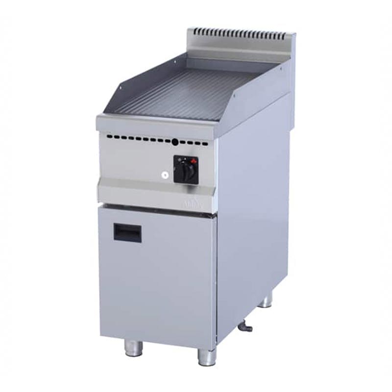 Atalay AGI-490N 900 Seri Nervürlü Pleyt Izgara, 40x90 cm, LPG'li — Atalay