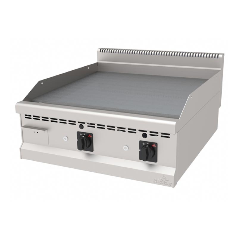 Atalay AGI-890-NDS 900 Seri Setüstü Nervürlü+Düz Izgara, 80x90 cm, Doğalgazlı — Atalay