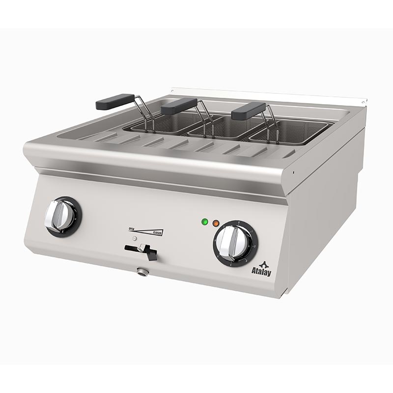 Atalay AMP-673 730 Seri Makarna Haşlama Makinesi, 3 Sepetli, Elektrikli — Atalay