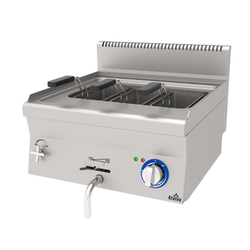 Atalay E AMP-660 600 Seri Makarna Haşlama Makinesi, 3 Sepetli, Elektrikli