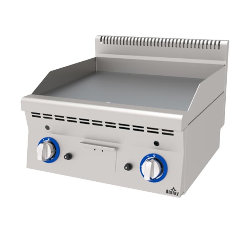 Atalay EAGI-660 600 Seri Düz Pleyt Izgara, 60x60 cm, LPG'li — Atalay