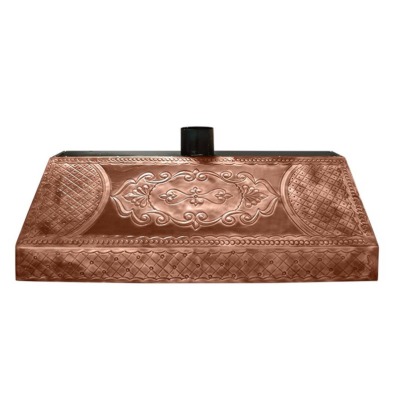 Ateşe Duvar Tipi Davlumbaz, 130x45x45 cm, Bakır — Ateşe