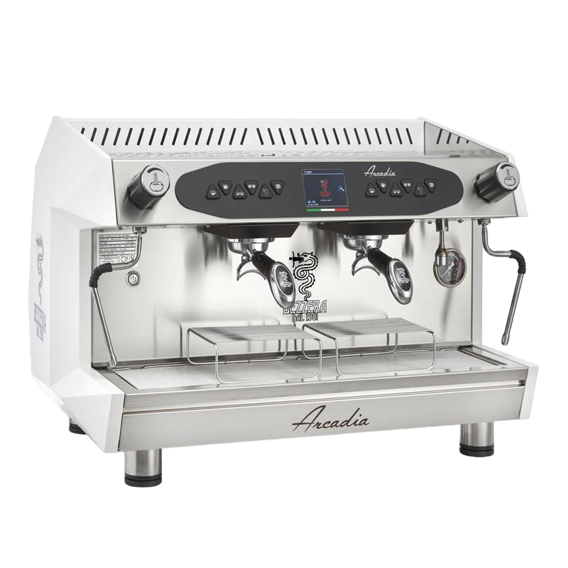 Bezzera Arcadia DE PID Tall Cup Tam Otomatik Espresso Kahve Makinesi, 2 Gruplu, Mat Beyaz — Bezzera