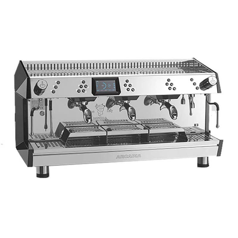 Bezzera ARCADIA DE Tall Cup Tam Otomatik Espresso Kahve Makinesi, 3 Gruplu — Bezzera