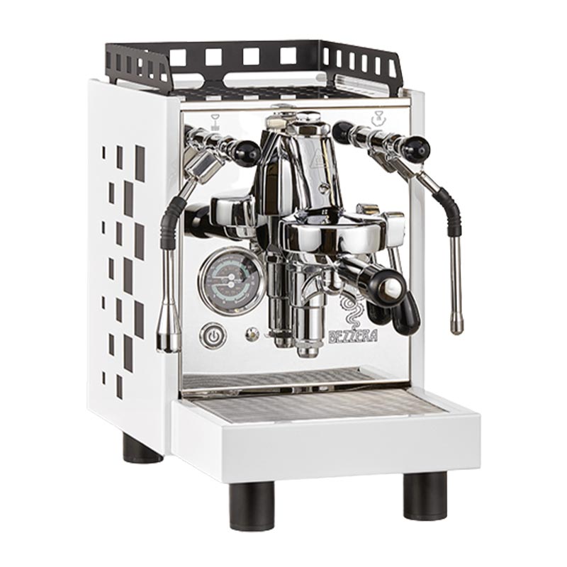 Bezzera ARIA Yarı Otomatik Espresso Kahve Makinesi, 1 Gruplu, Beyaz — Bezzera