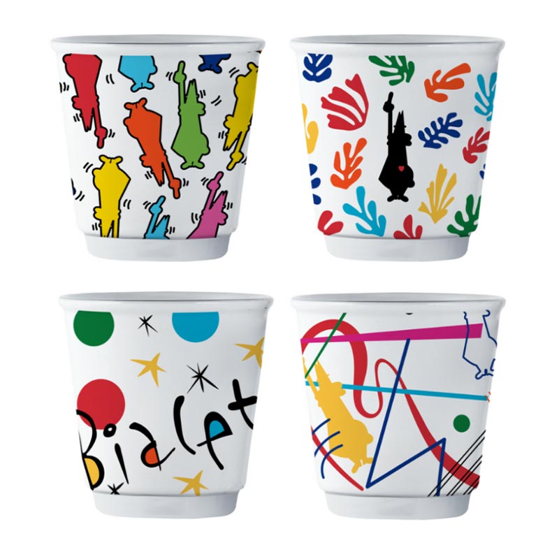 Bialetti Arte Espresso Shot Seti, 4'lü