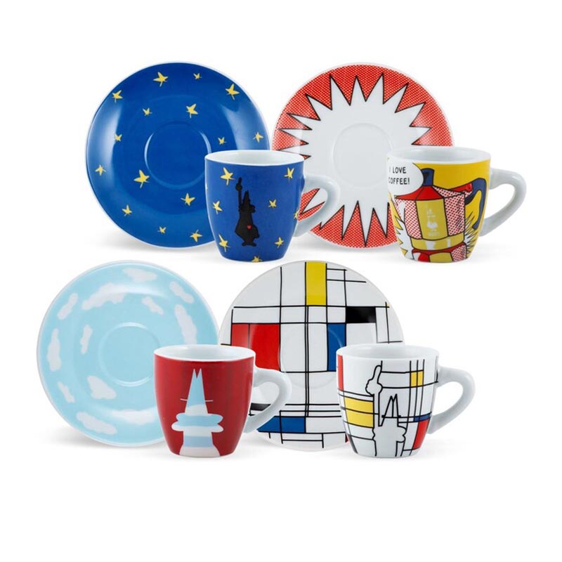 Bialetti Arte Fincan Seti, 4'lü